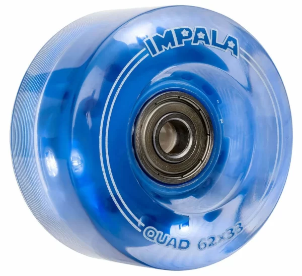 Impala Light Up Rollerskate Räder (4-pack) Blau 1